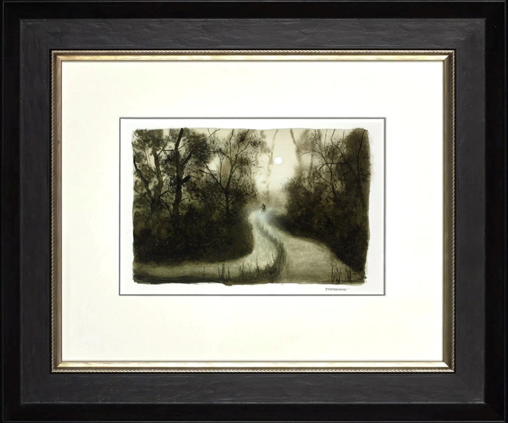I Love My Bike (Study) (Framed)