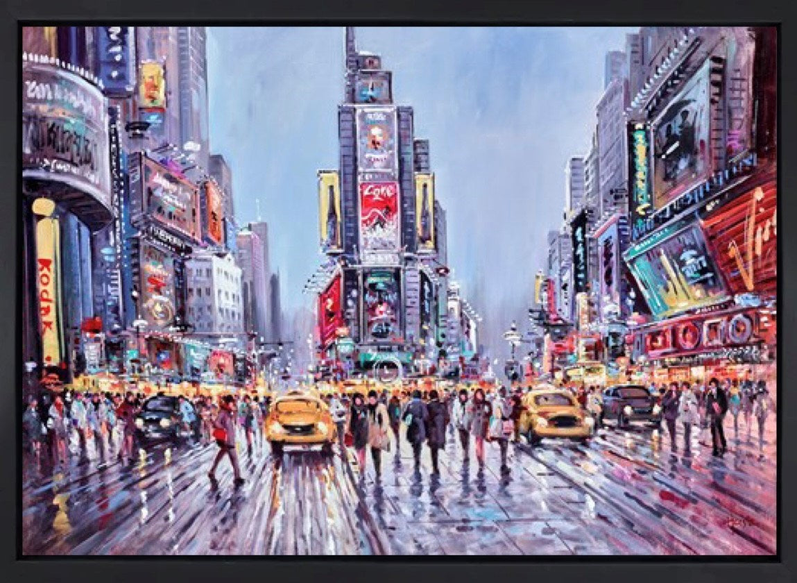 New York Lights III (Framed)