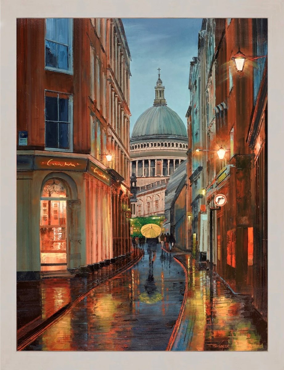 Glimpse of the Cathedral (Framed)