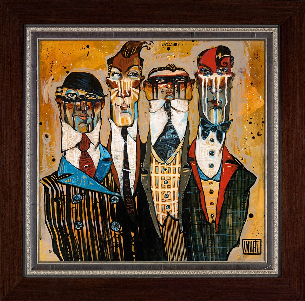 Suited For War (Framed)