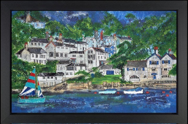 Boddinich- Up the River Fowey (Framed)