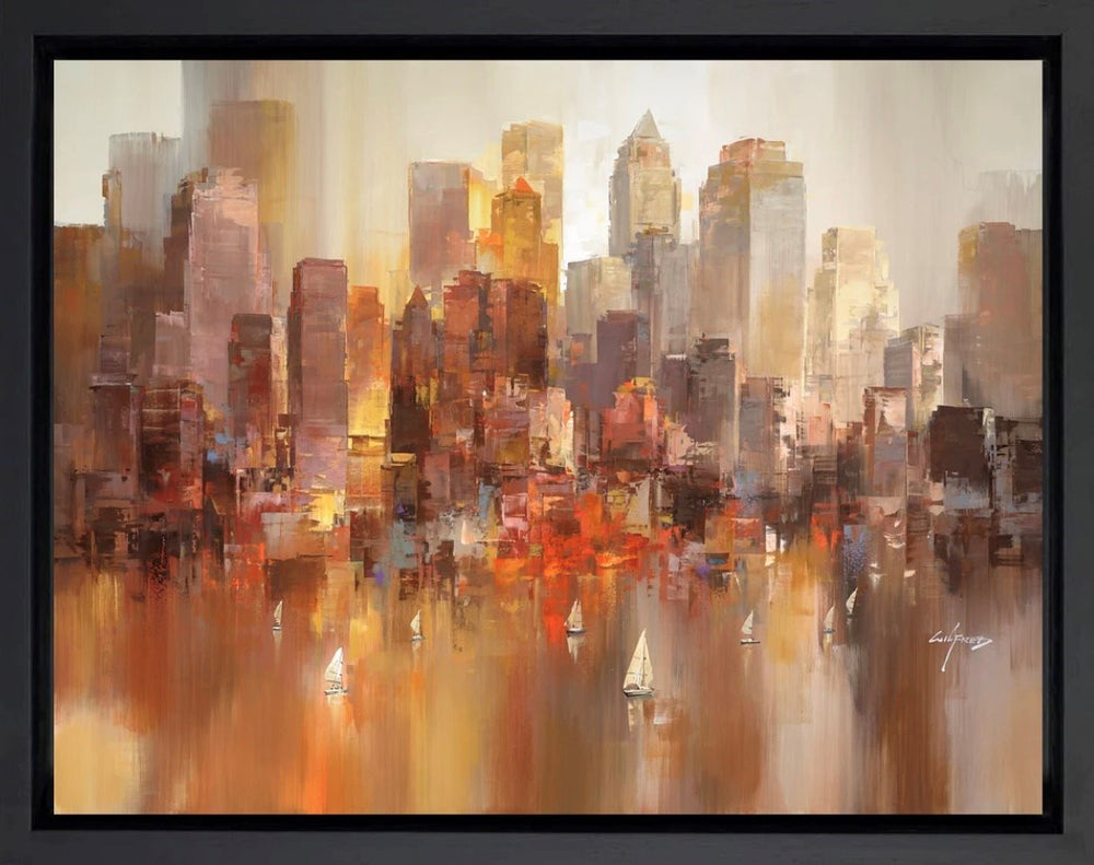 Golden Harbours (Framed)