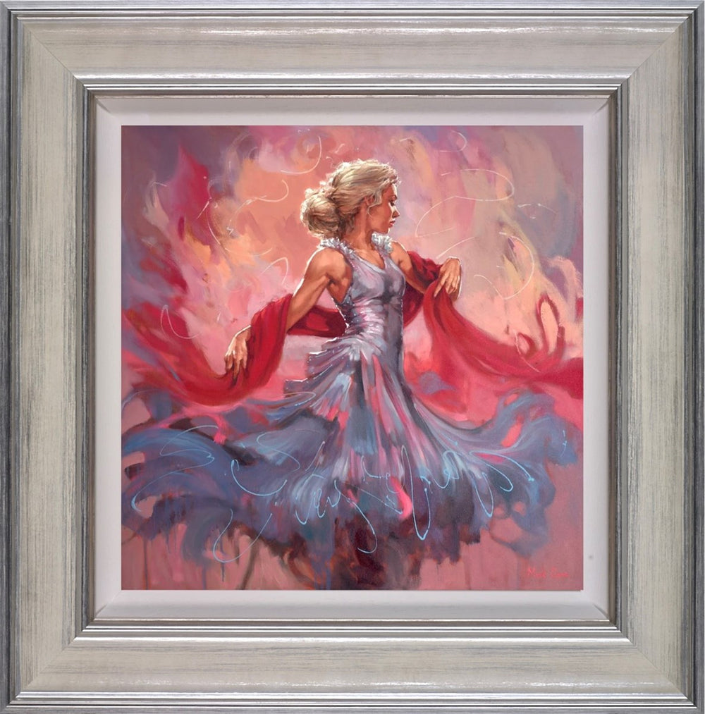 Blue Dance + Zing (Framed)