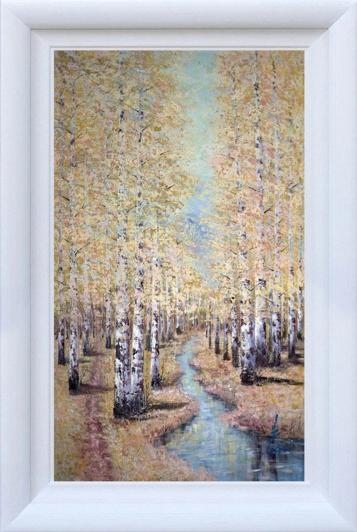 Path by the Stream (Framed)