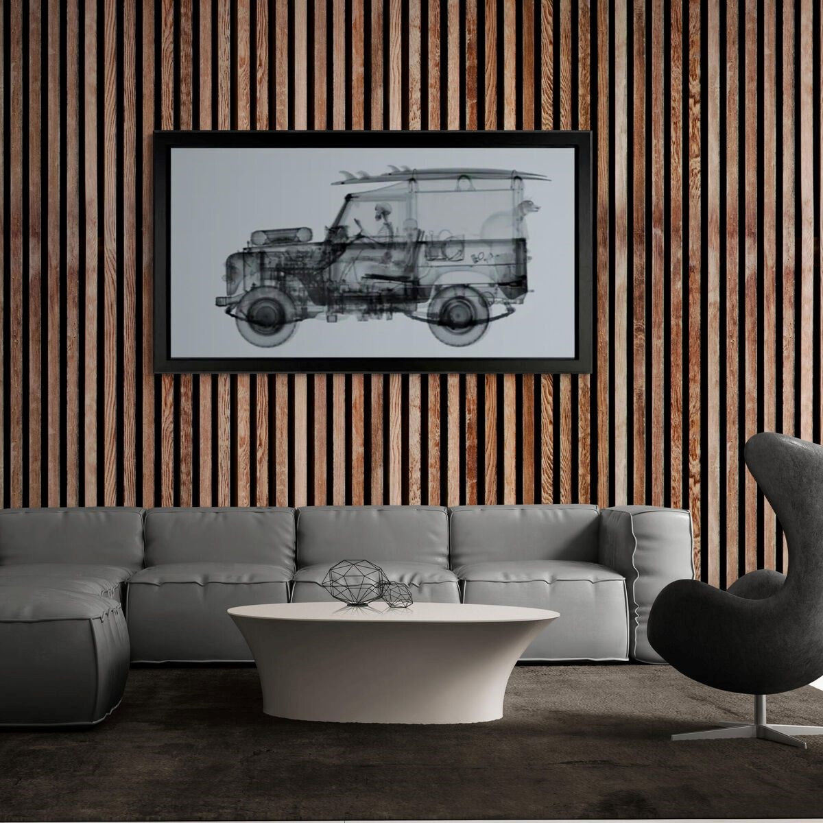1972 Land Rover Surfer Mid Grey (Roomset)