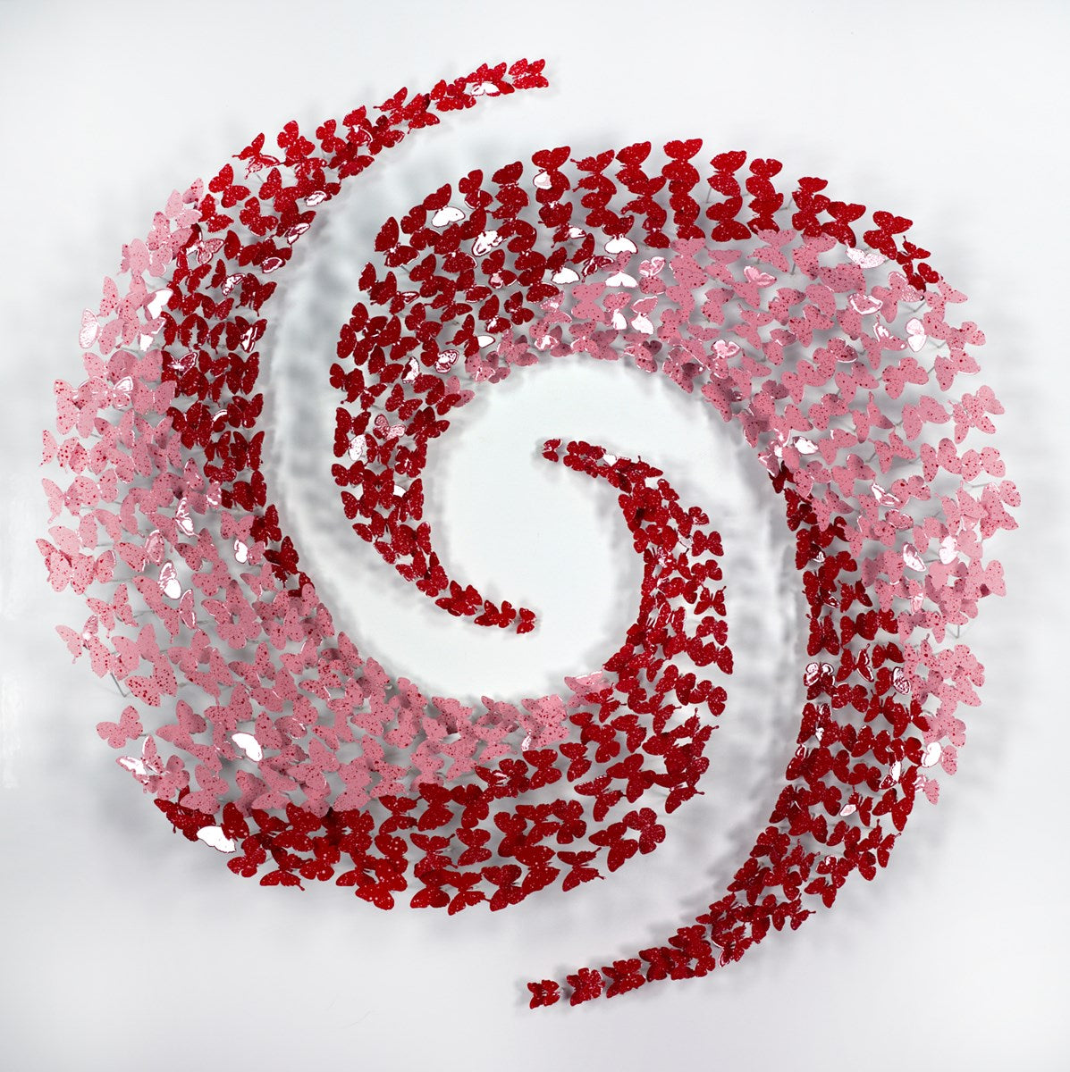 Pink and Red Spiral