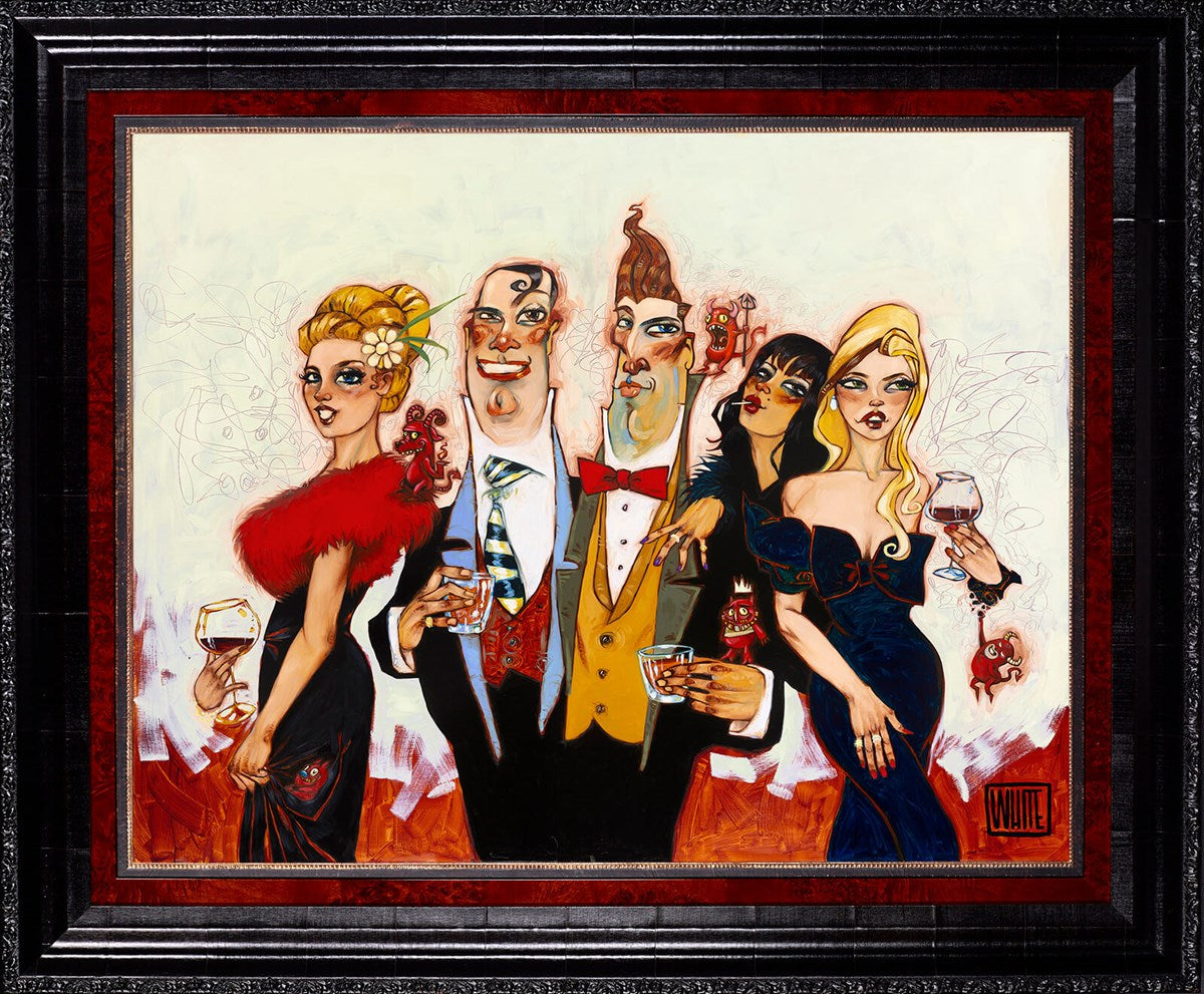 Same Hell Different Devils (Framed)