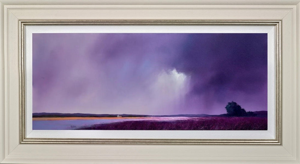 Magenta Rainclouds (Framed)