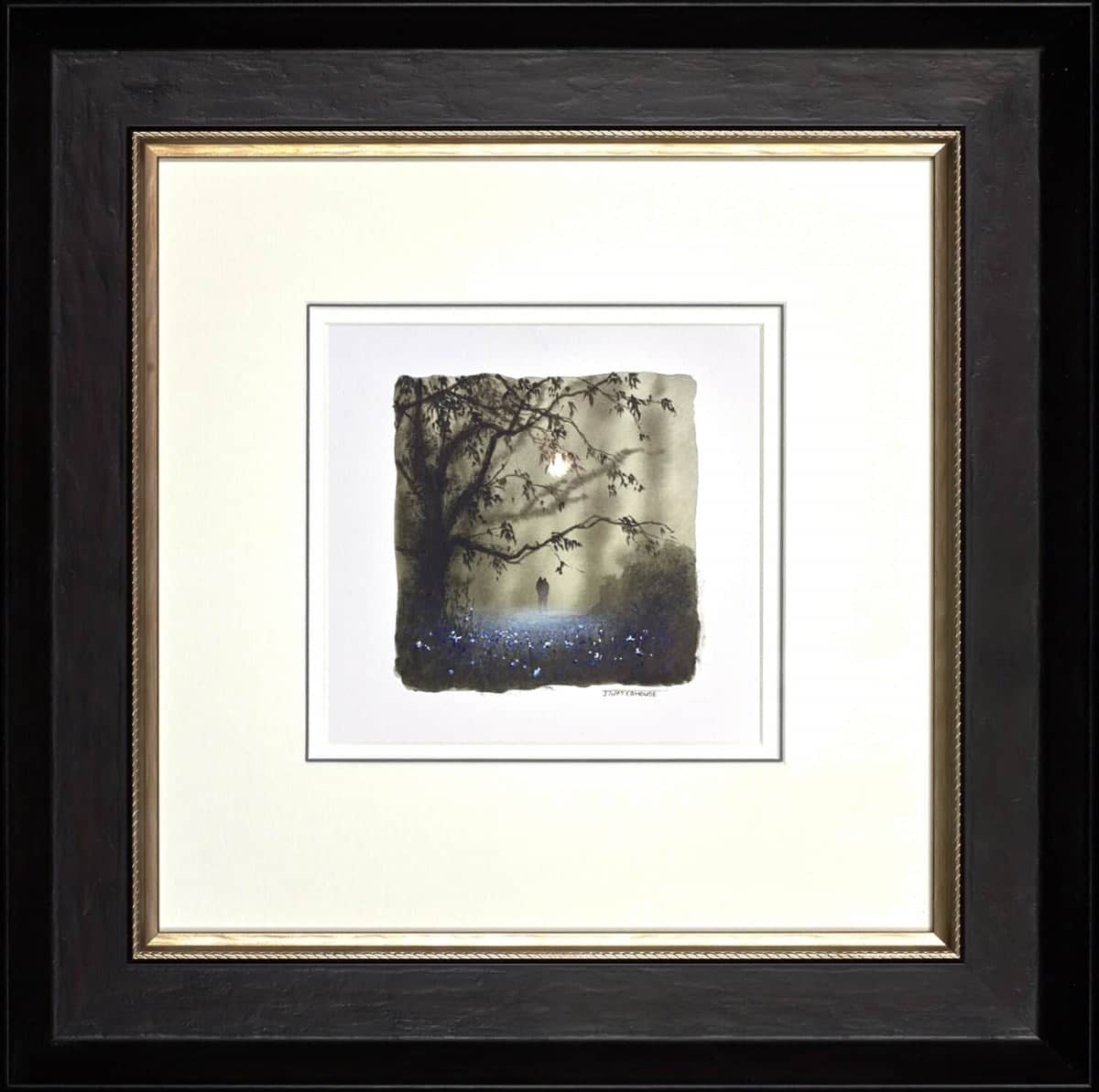 Bluebells (Study) (Framed)