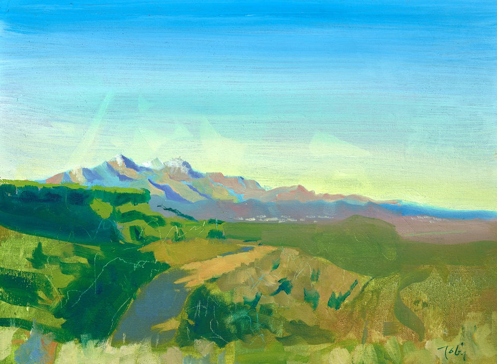 View over the Canigou