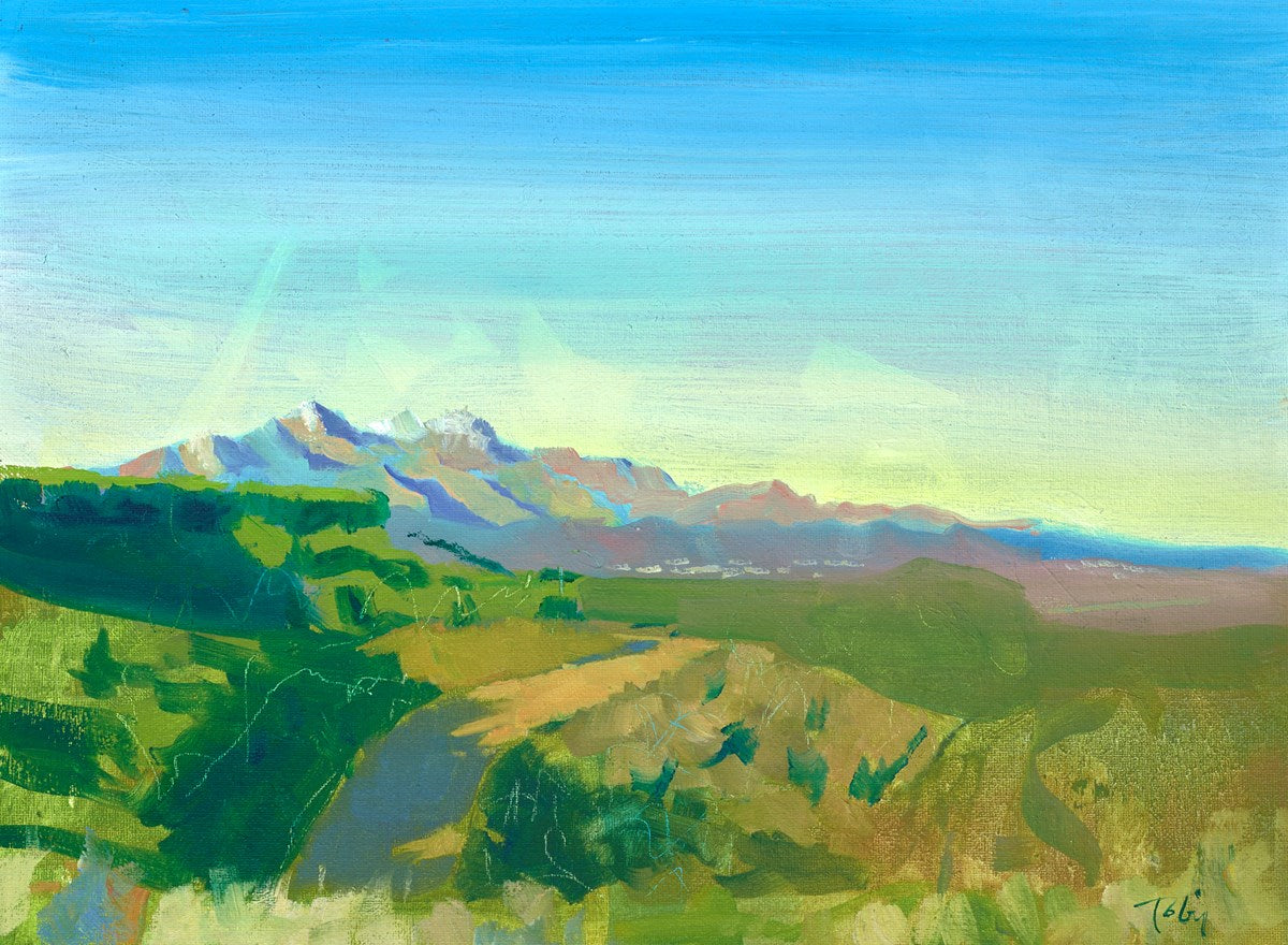 View over the Canigou