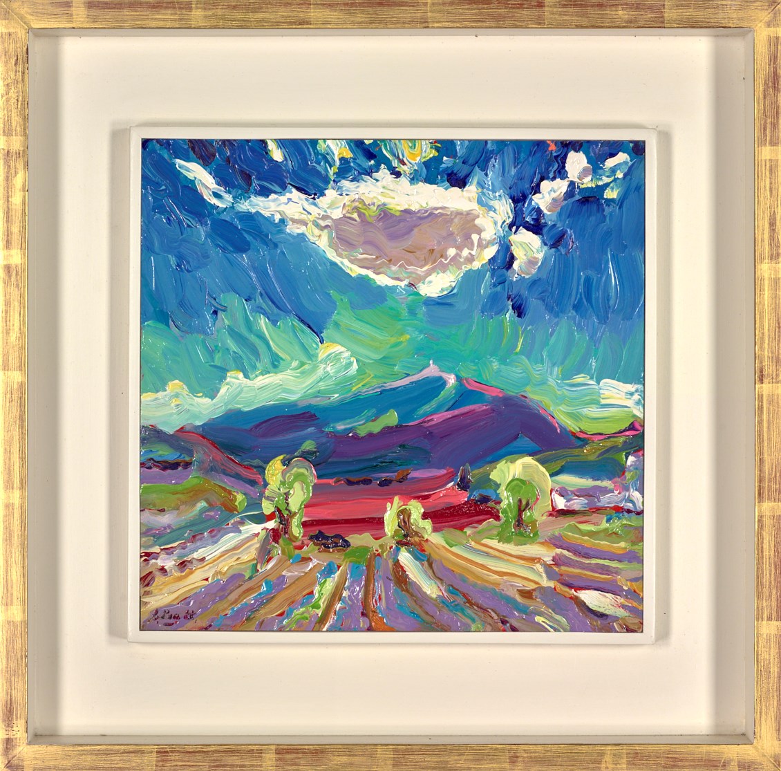 Single Cloud over Mont Ventoux