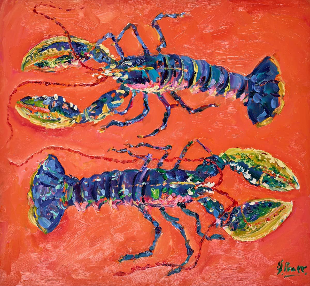 Delicious Cadgwith Lobsters, Cornwall