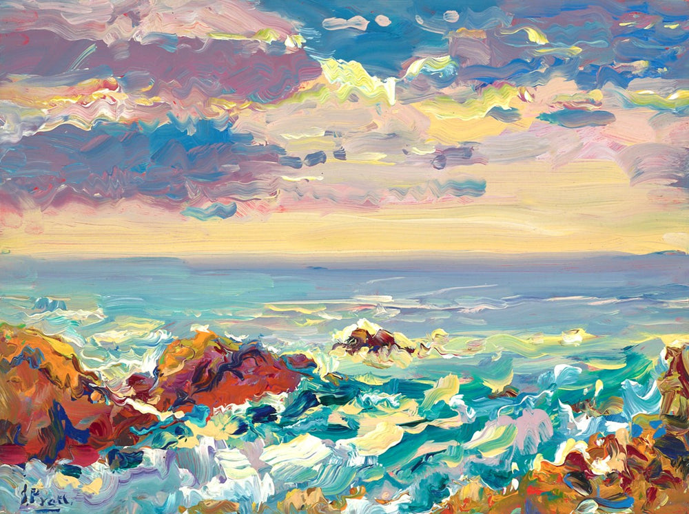 Cadgwith Cove Last Light