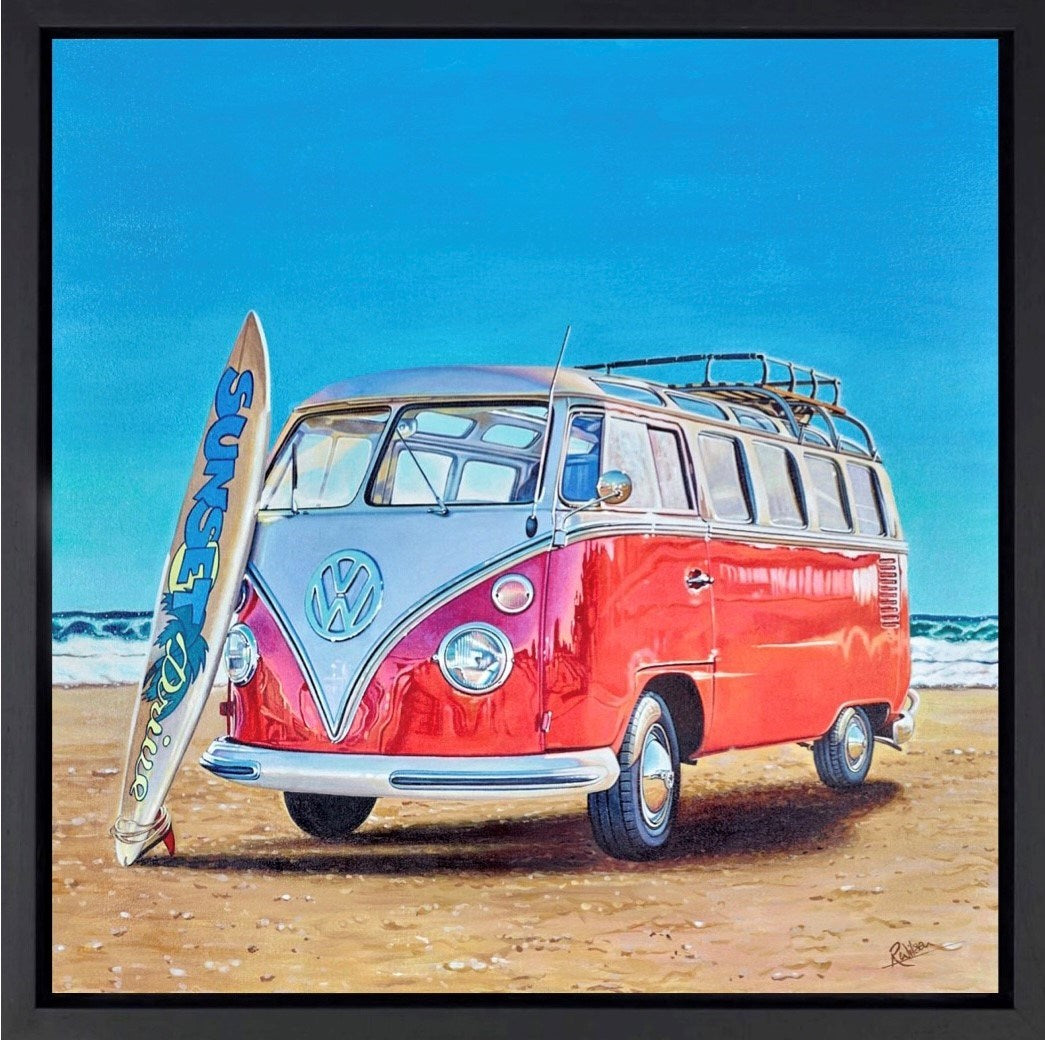 1967 VW Camper Van (Framed)