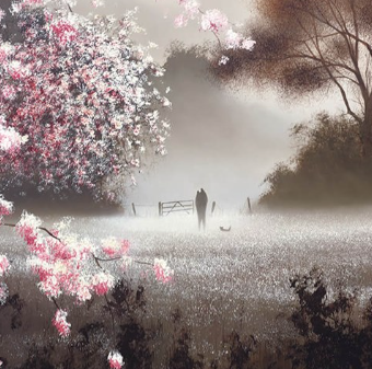 Through Blossom Fields I (Detail1)
