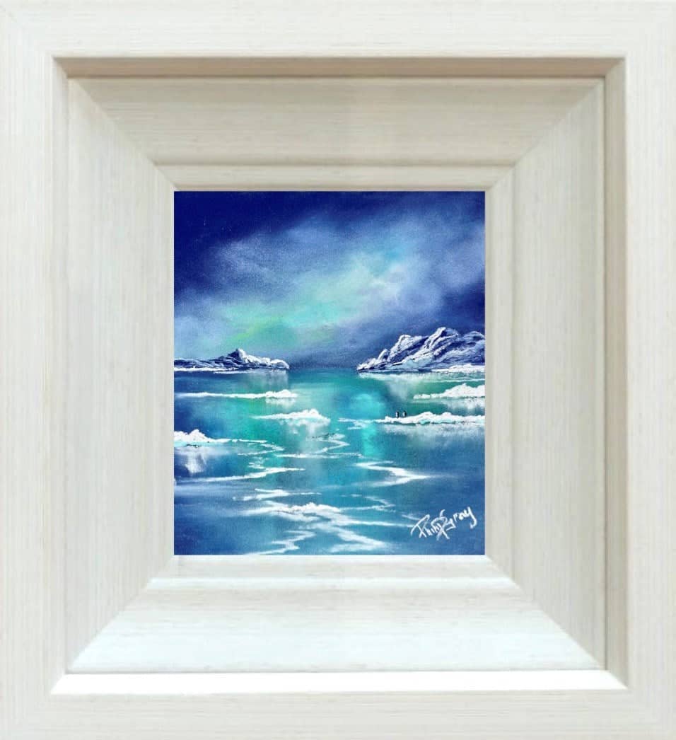 Family of Penguins (Framed)