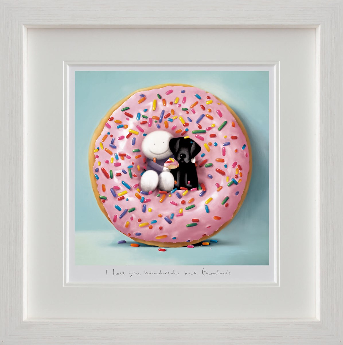 I Love You Hundreds and Thousands (Framed)