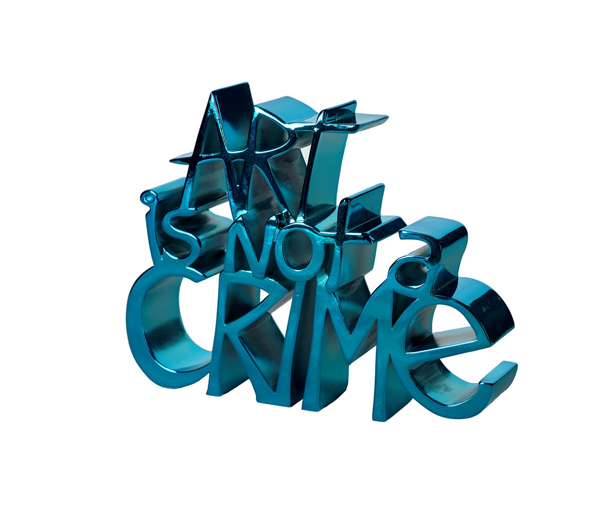 Art Is Not A Crime (Blue)