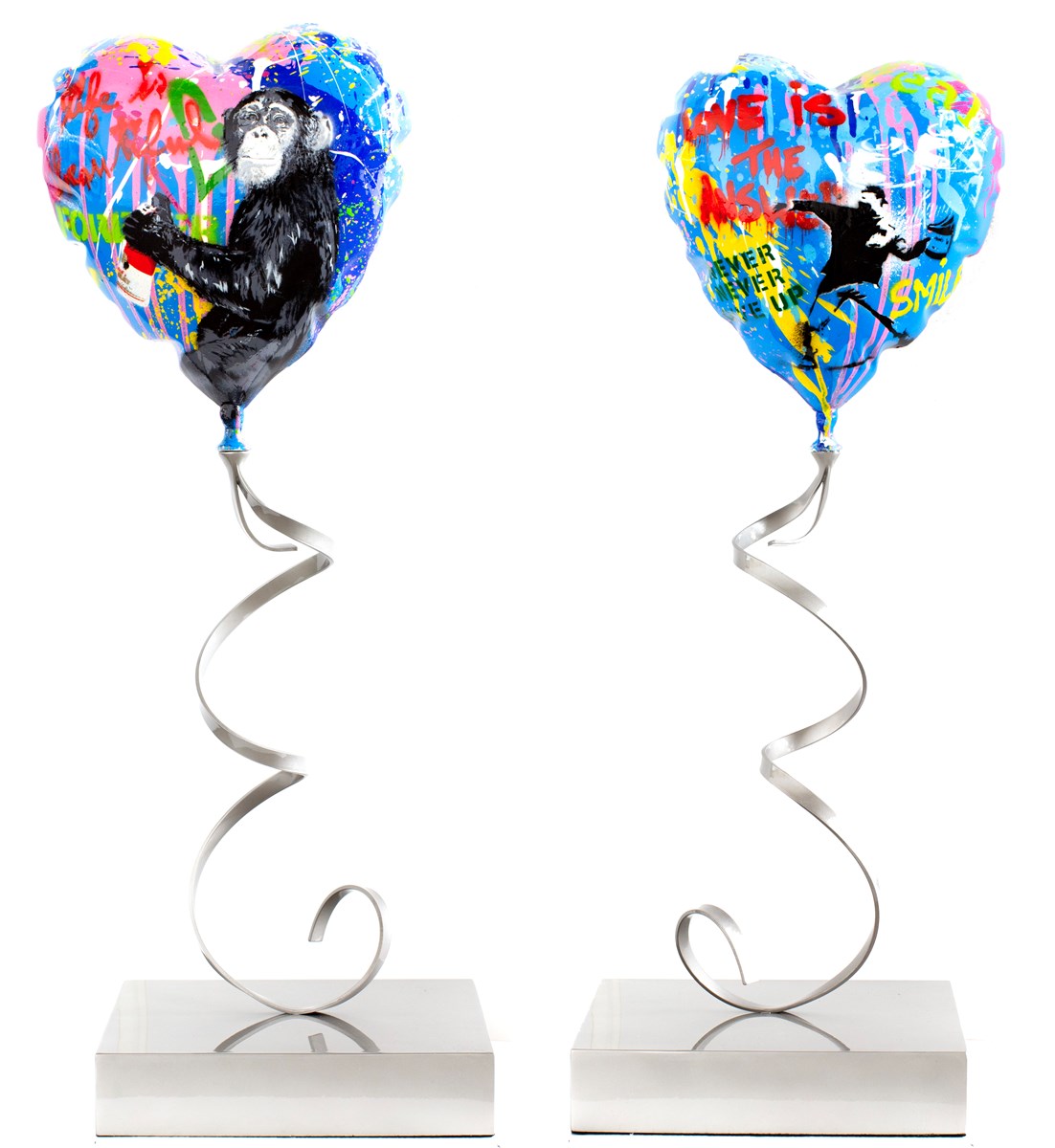 Flying Balloon Heart