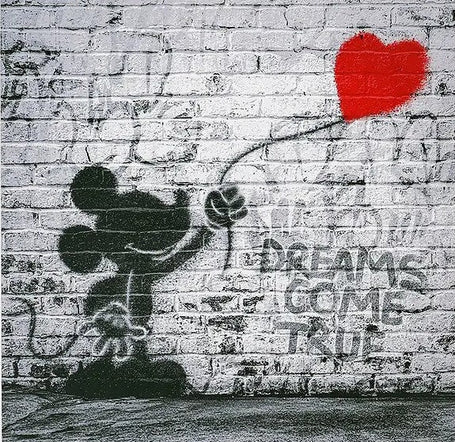 Disney x  Mr Brainwash
