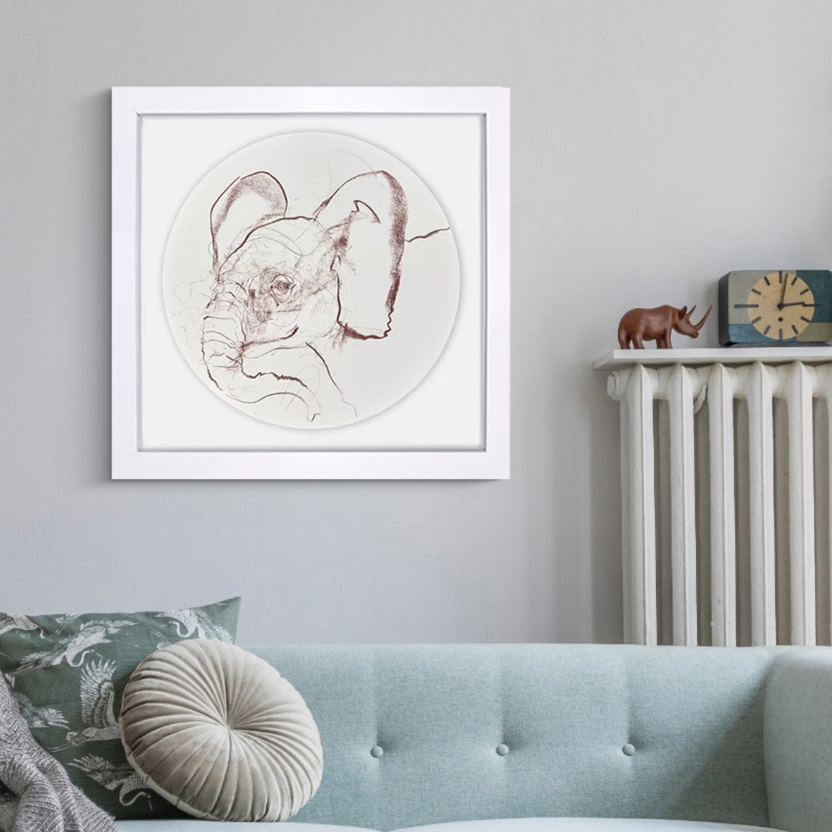 Young Elephant Sketch XVI