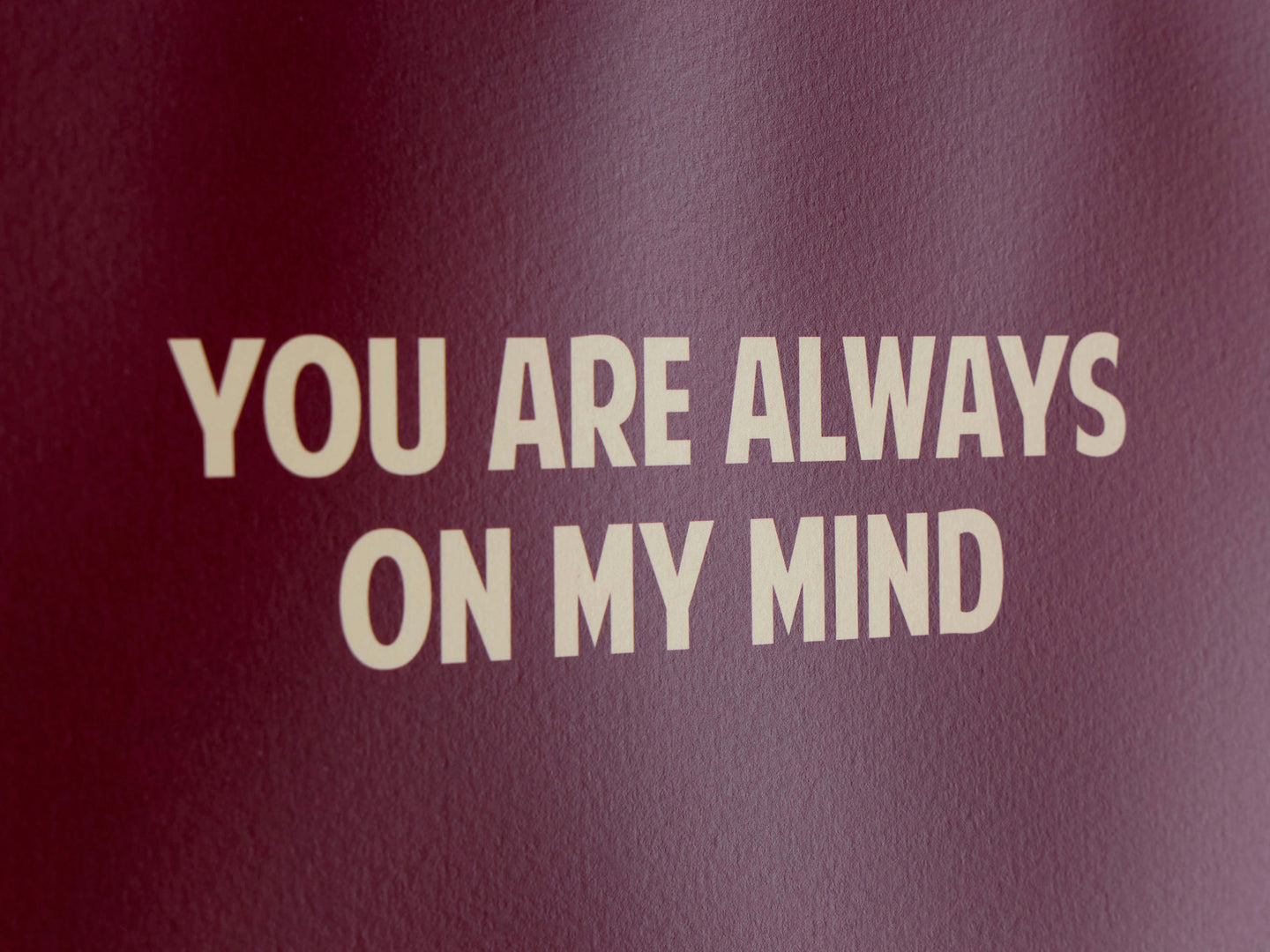 Always On My Mind
