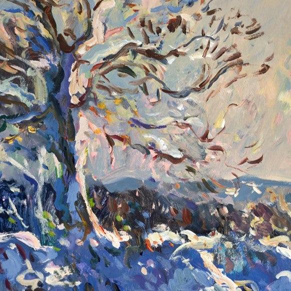 Ready For Snow (Snowy Lane Nr Penryn)