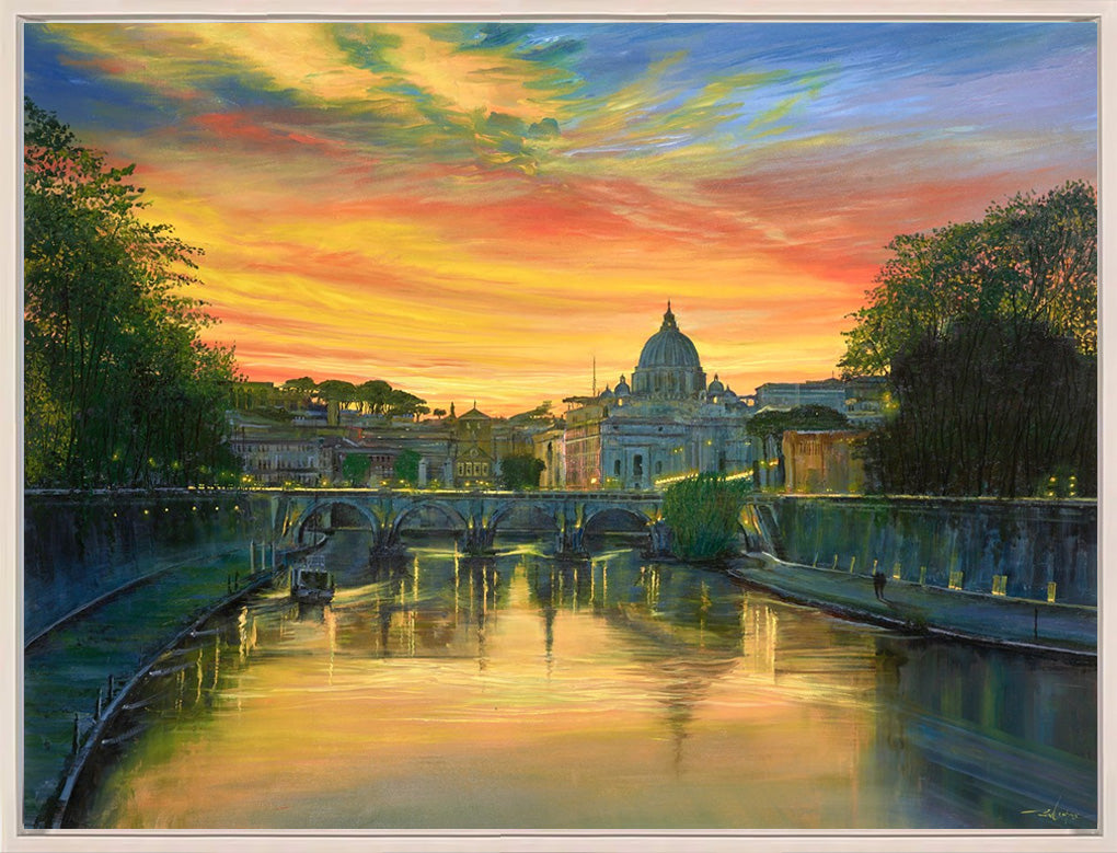 Sunset Over Rome
