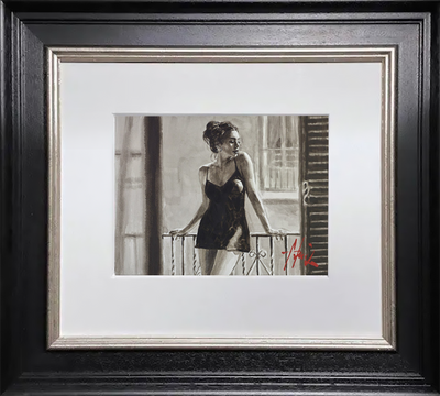 Vanessa At The Balcony