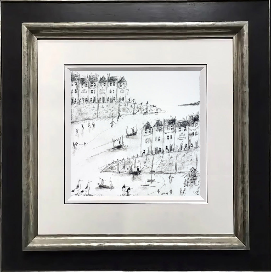 Houses At The Harbour II (Sketch)