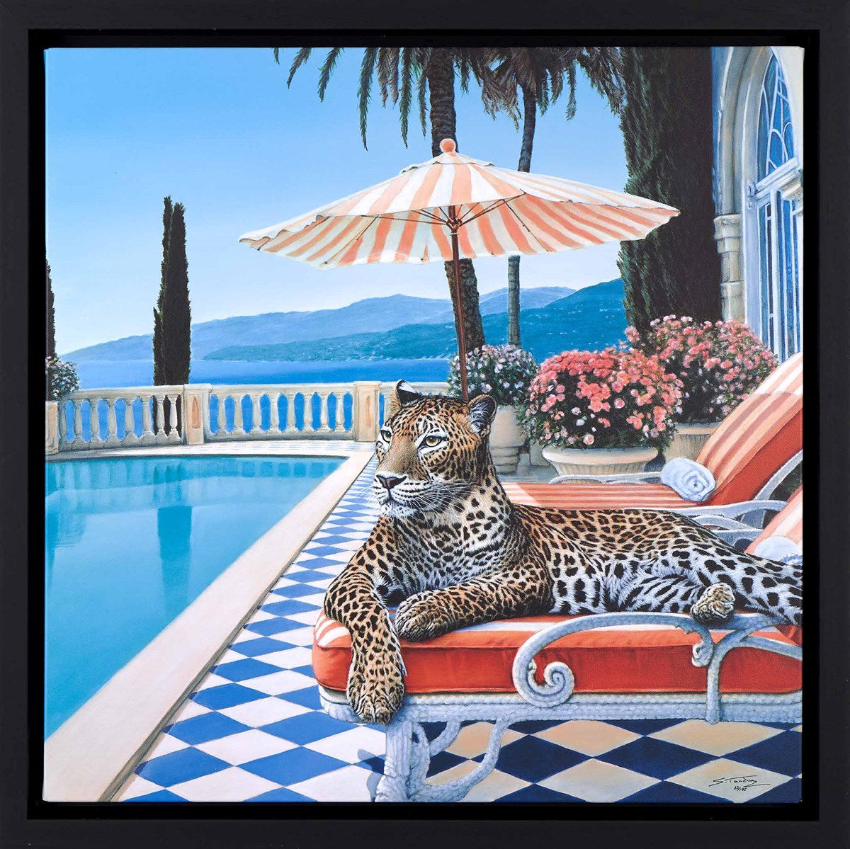 Summer in Sorrento (Framed)