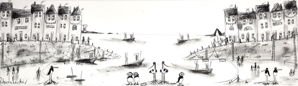 Harbour Scene IV (sketch)