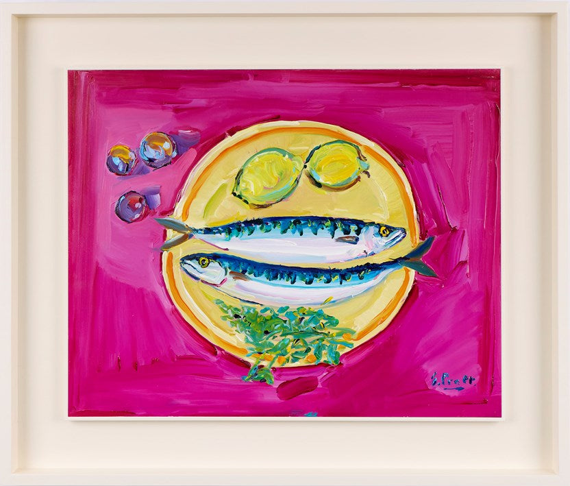 Two Lemons (Framed)