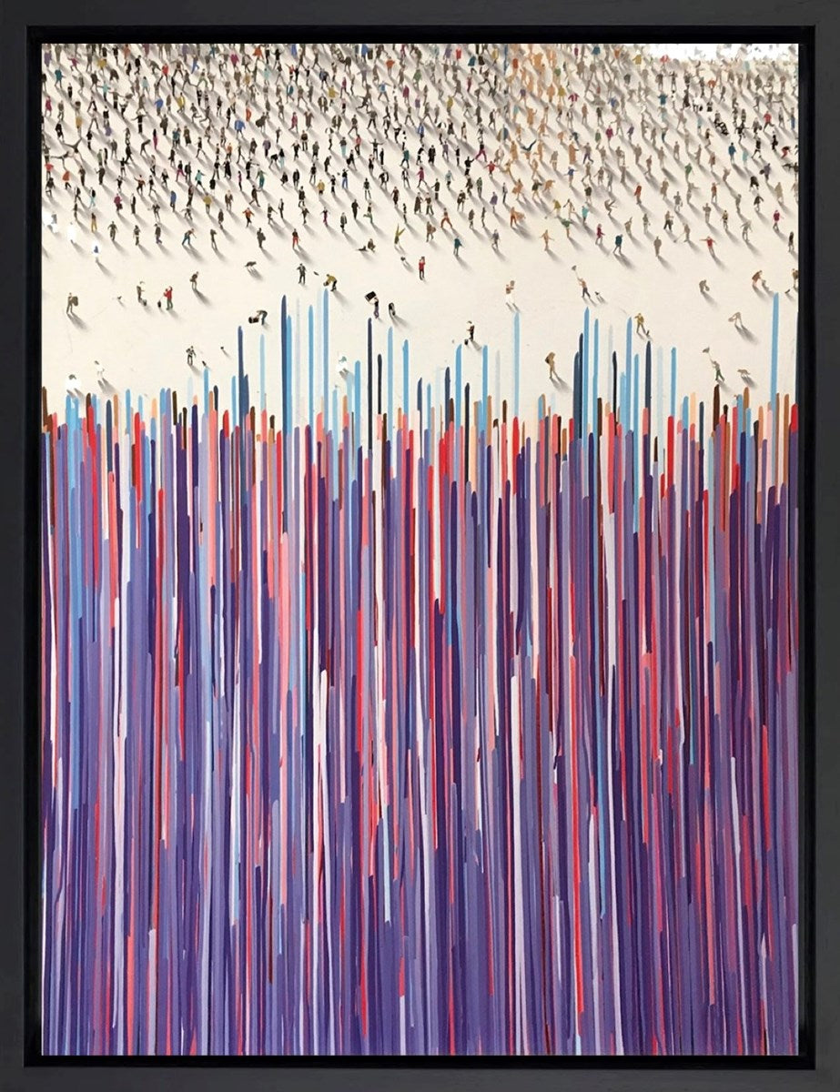 Purple Perspectrum (Framed)