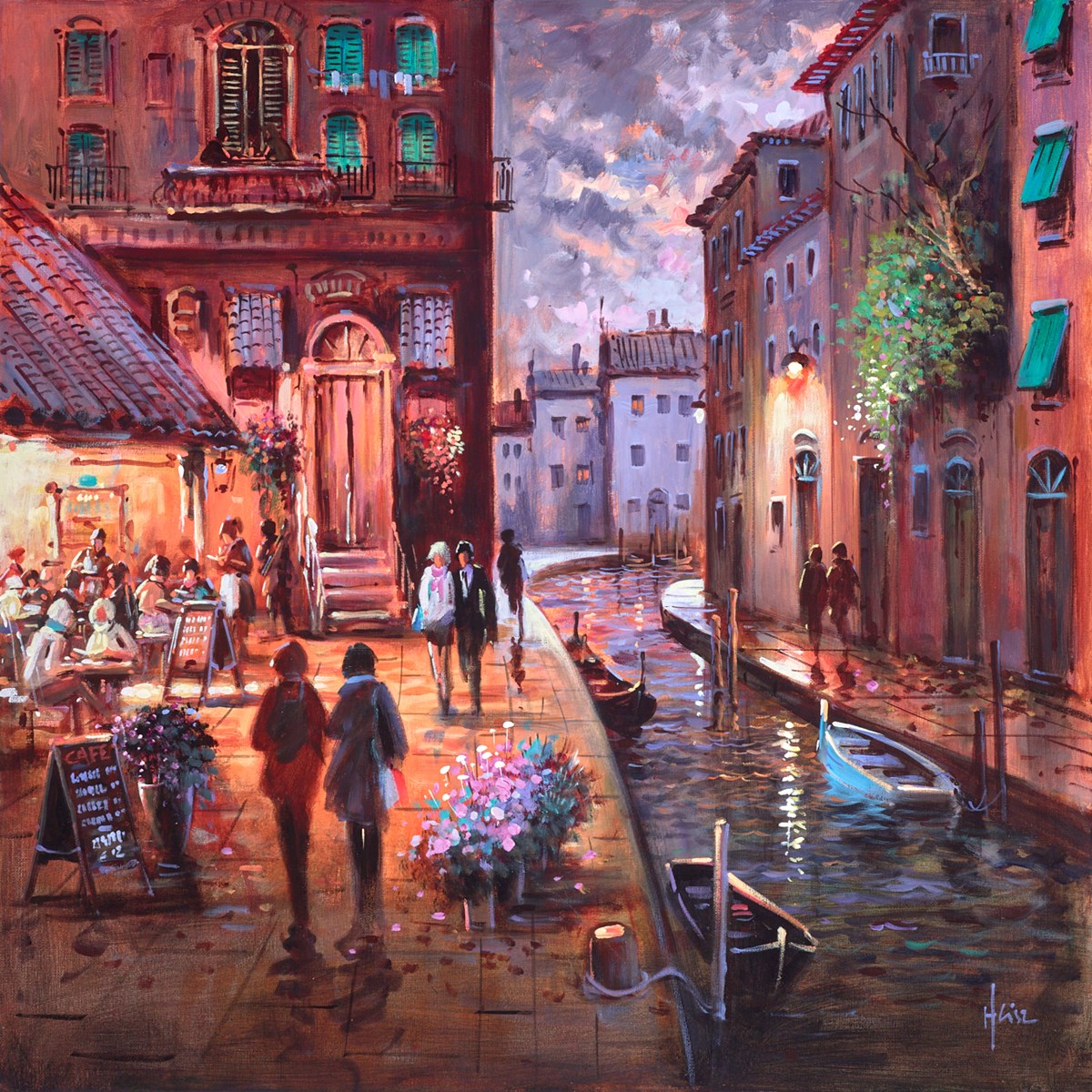 Late Evening in Venice