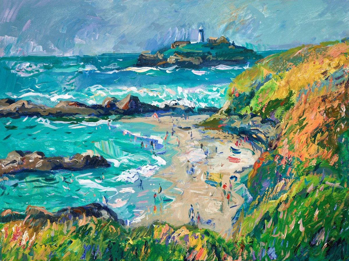 Beach Fun (Godrevy Lighthouse)