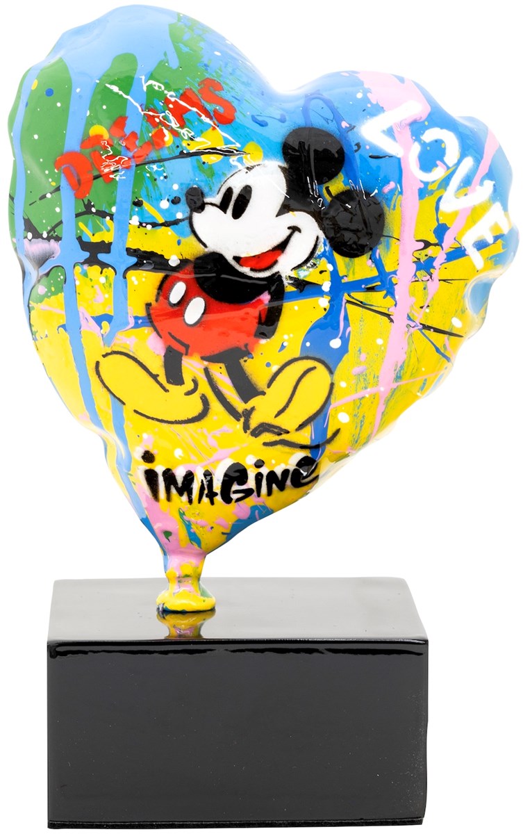 Mickey Balloon Heart