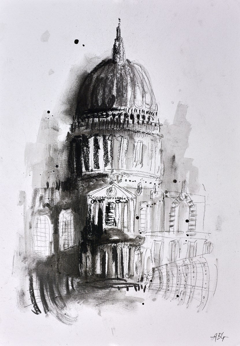St Paul's Cathedral V (sketch)