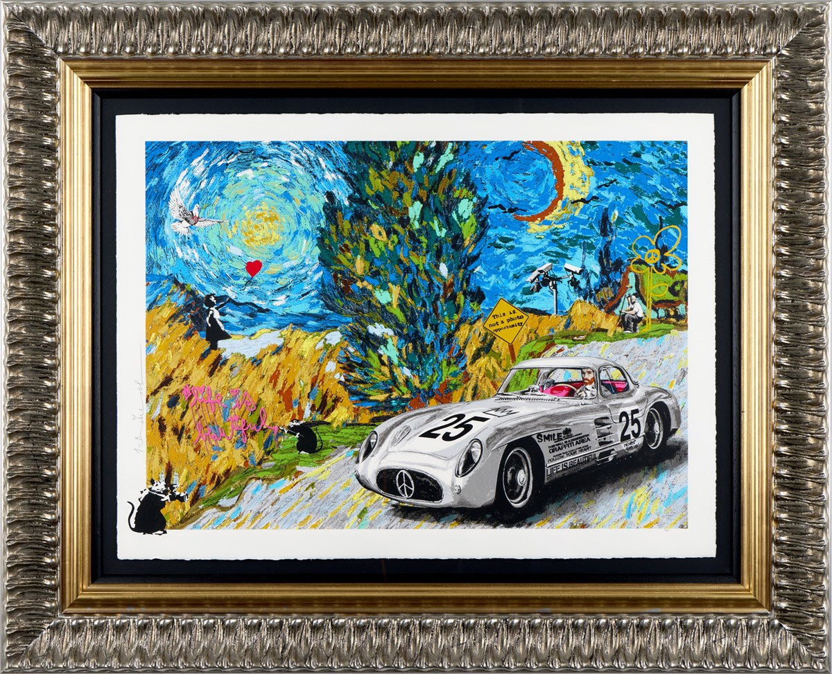 Fueled by Starry Nights (Framed)