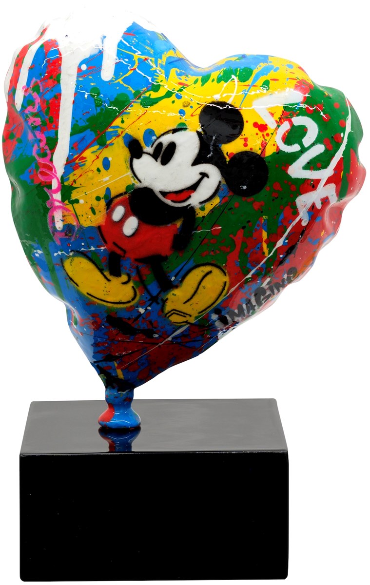 Mickey Balloon Heart