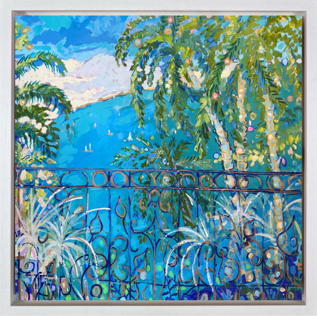 The Gilded Balcony (Framed)