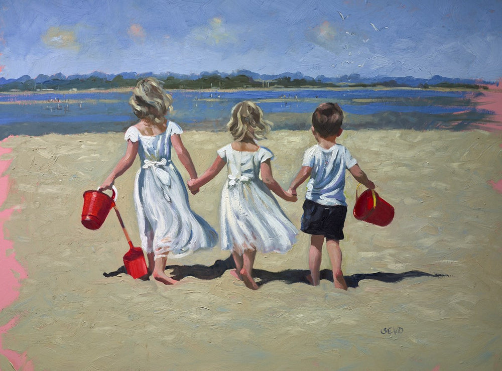 A Glorious Day By The Beach