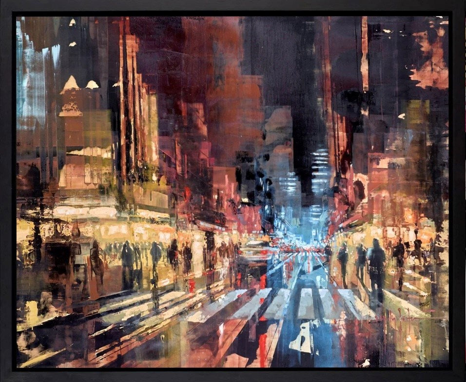 New York- The Light Rises II (Framed)