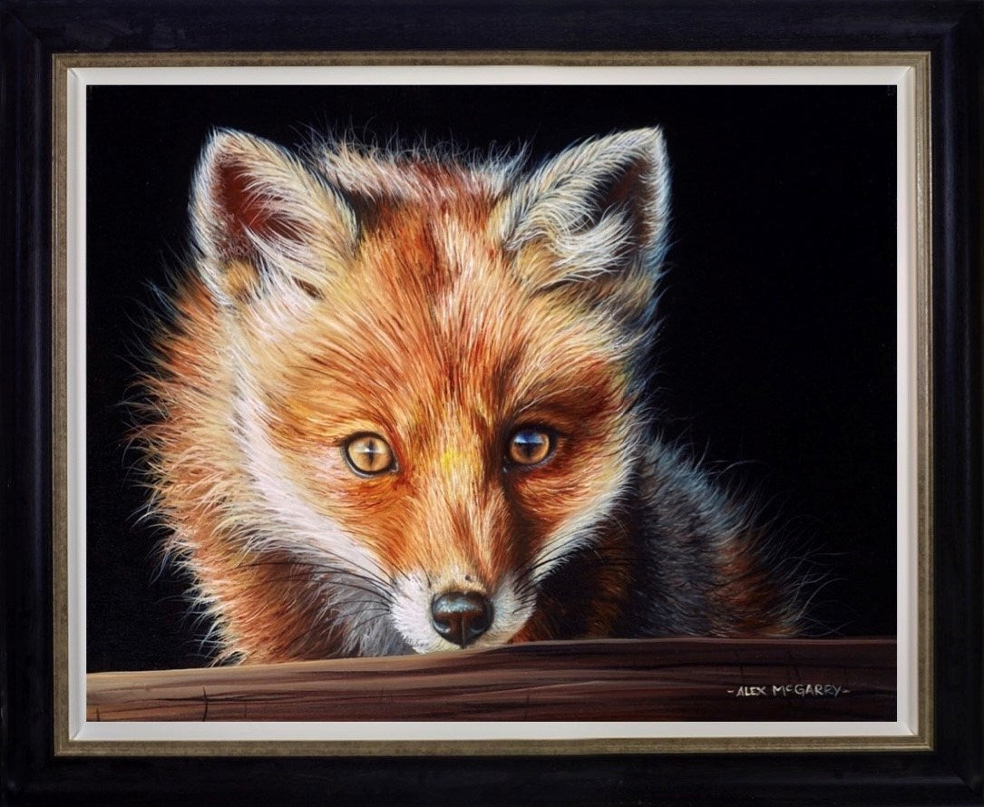 Golden Eyes (Framed)