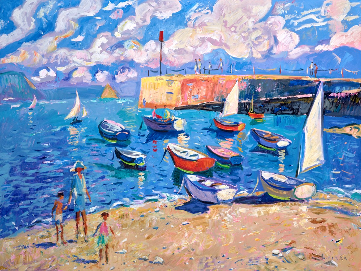 A Perfect Cornish Harbour (portscatho)