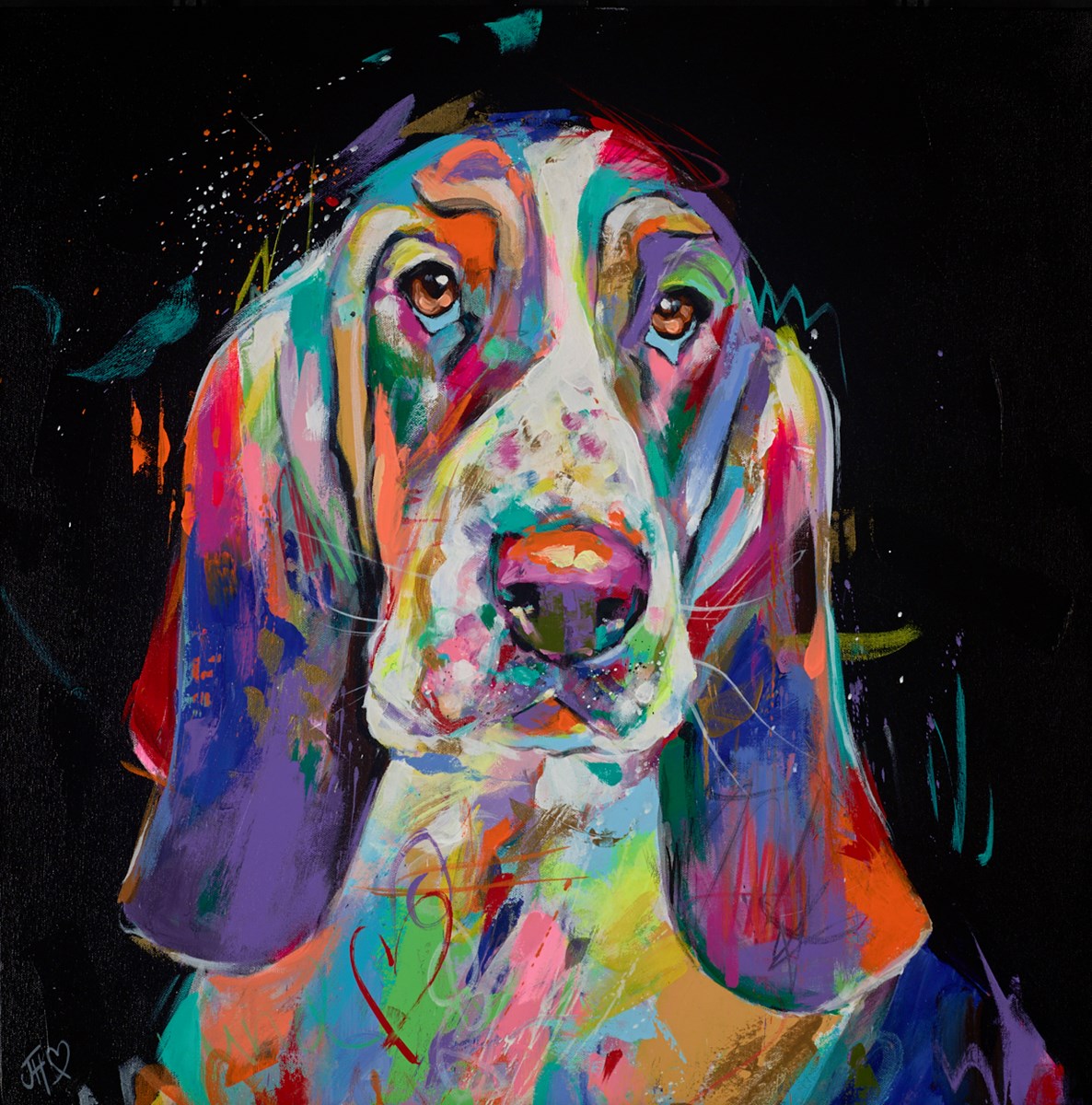 Luminous Basset Hound