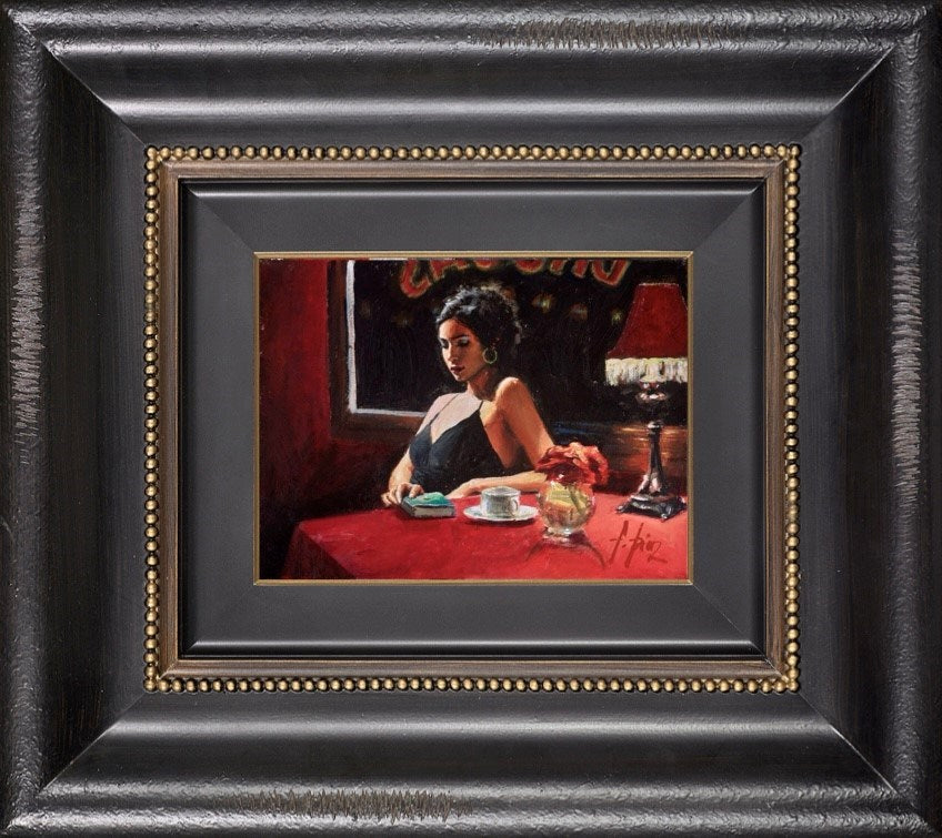 Study for Tiffany with Tea II (Framed)