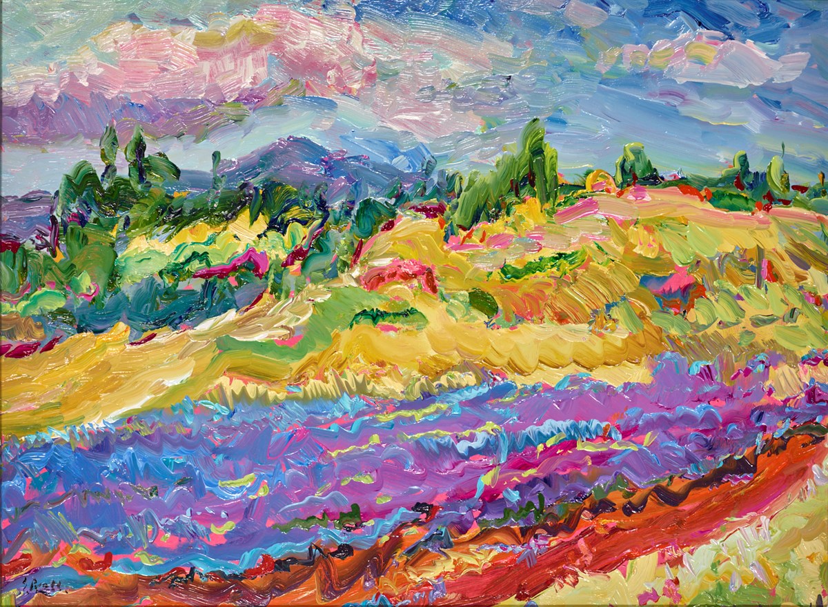 Lavender Behind Aurel