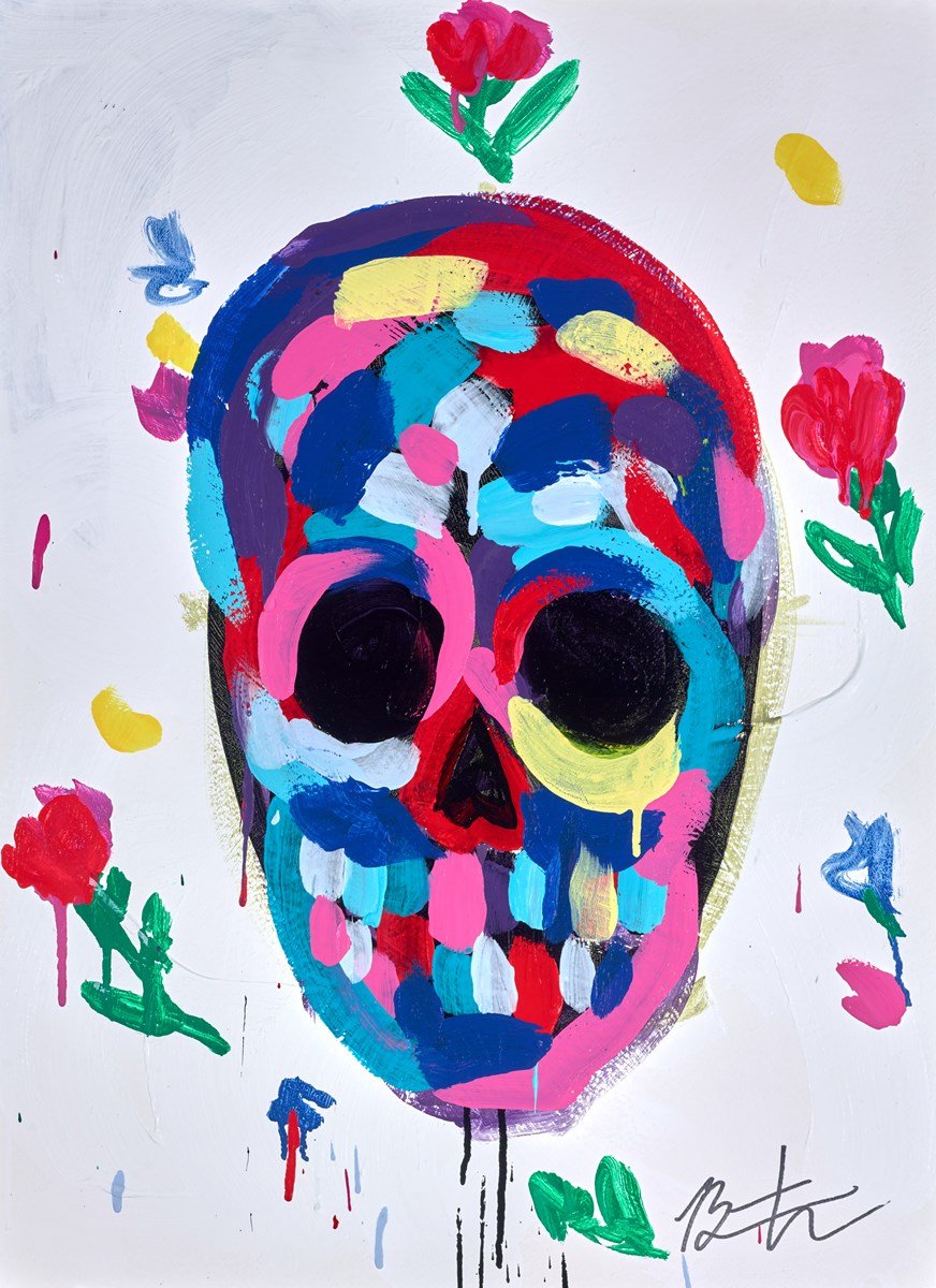 Skull (White) IX